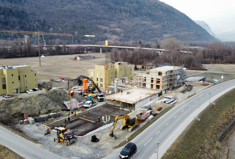 Überbauung Bietschi Raron
