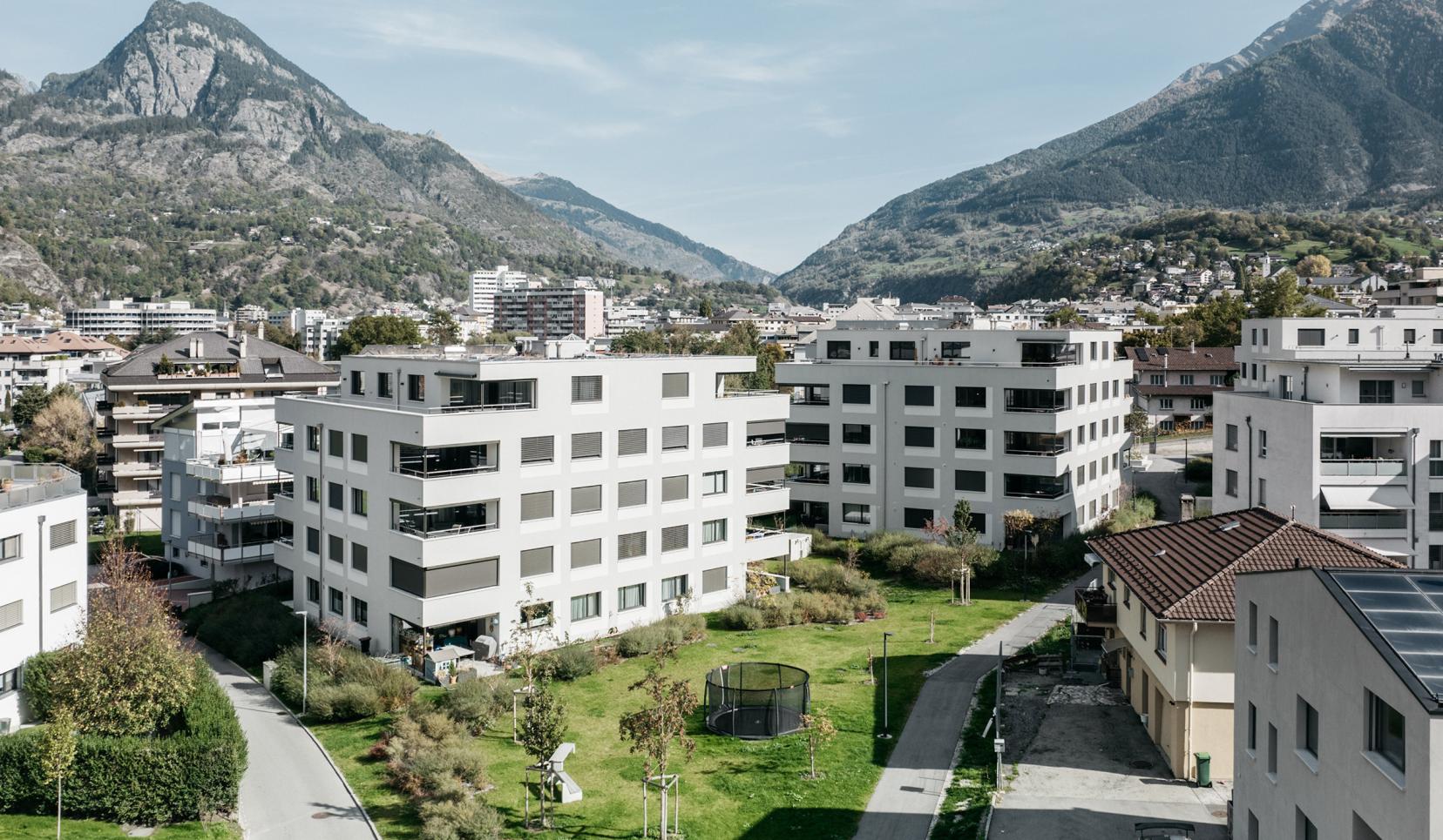 Überbauung Unneri Glismatta Glis