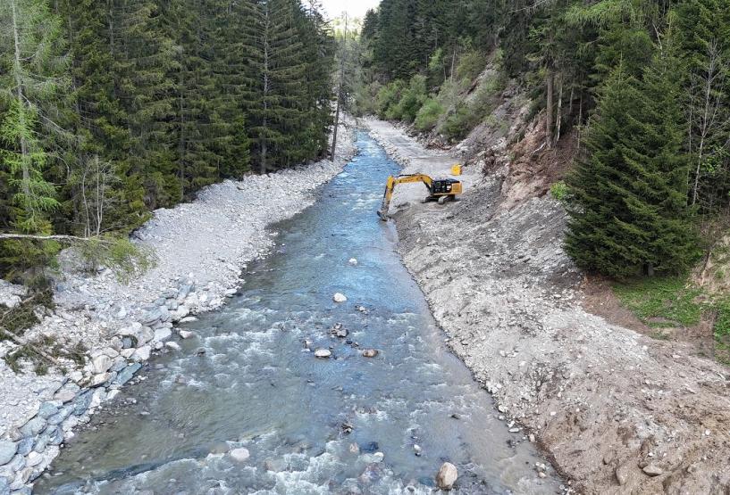 Instandsetzung Uferverbauung Lochi Fürgangen