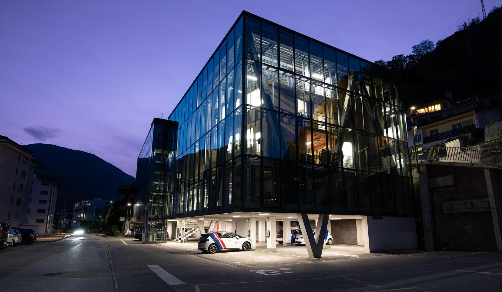 Bürogebäude Lauber IWISA Naters