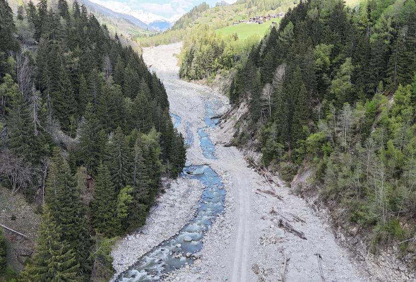 Instandsetzung Uferverbauung Lochi Fürgangen