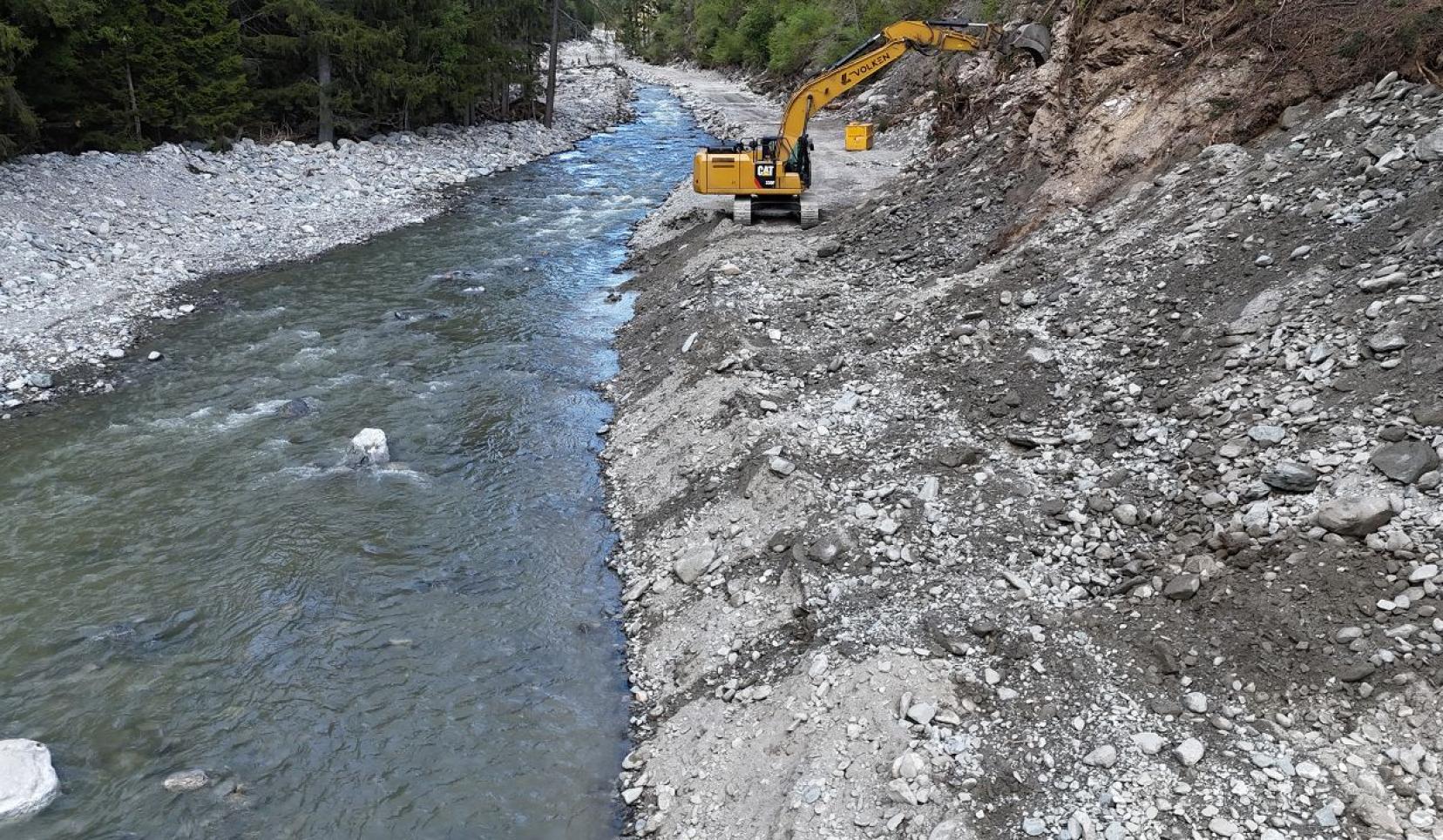 Instandsetzung Uferverbauung Lochi Fürgangen