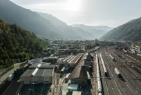Serviceanlage SBB Bahnhof Brig