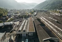 Serviceanlage SBB Bahnhof Brig