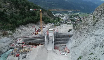 Hochwasserschutz Baltschiederbach