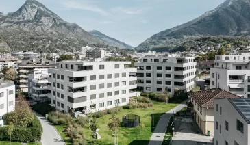 Überbauung Unneri Glismatta Glis